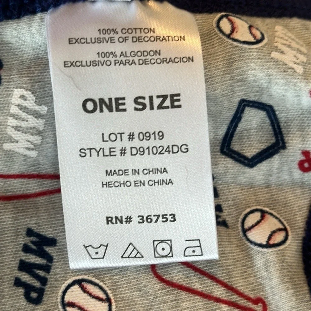 Quacker Jack Baby Boy 3PC Baseball Outfit Set Future MVP Navy Grey 3-6M NEW